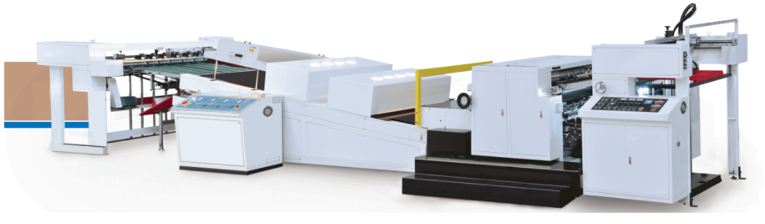 High-speed paper varnishing machine