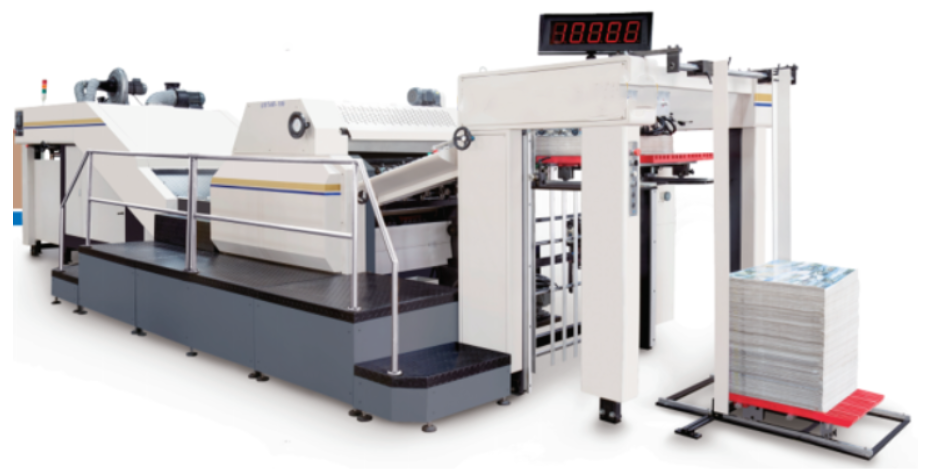 High-speed local UV varnishing machine