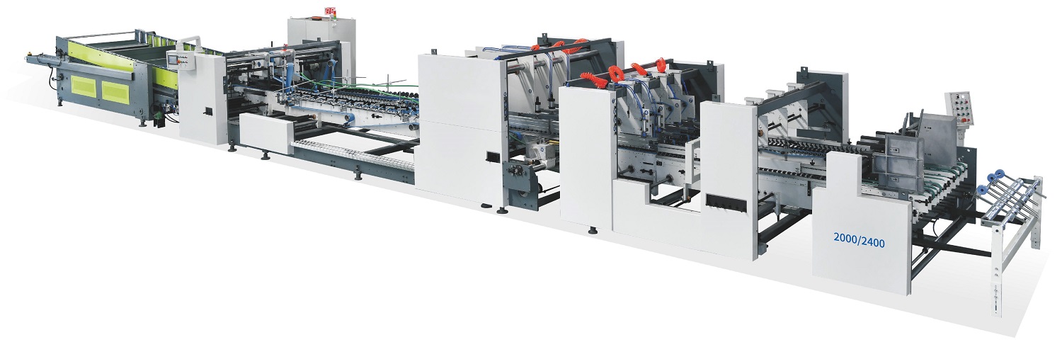 Heavy-duty module fully automatic folder-gluer