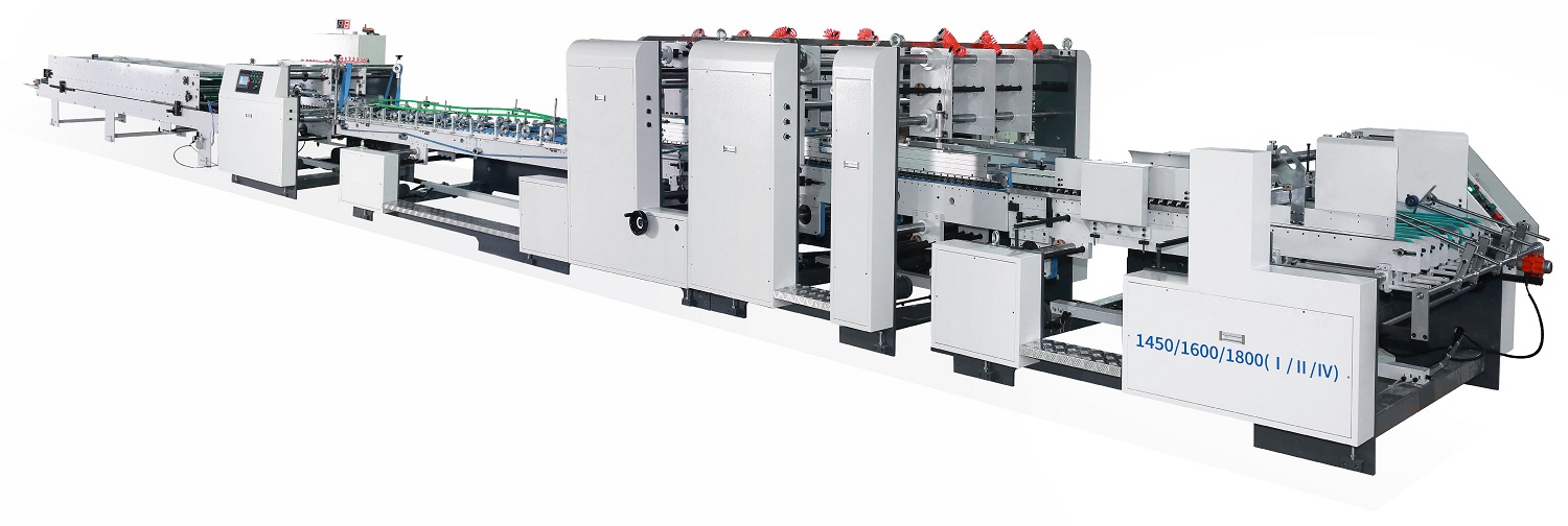 Heavy-duty module fully automatic folder-gluer