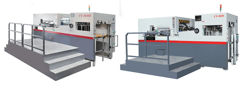 Fully automatic flat-bed tile paper die-cutting machine