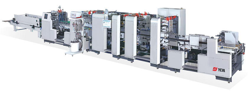 Heavy-duty module fully automatic folder-gluer