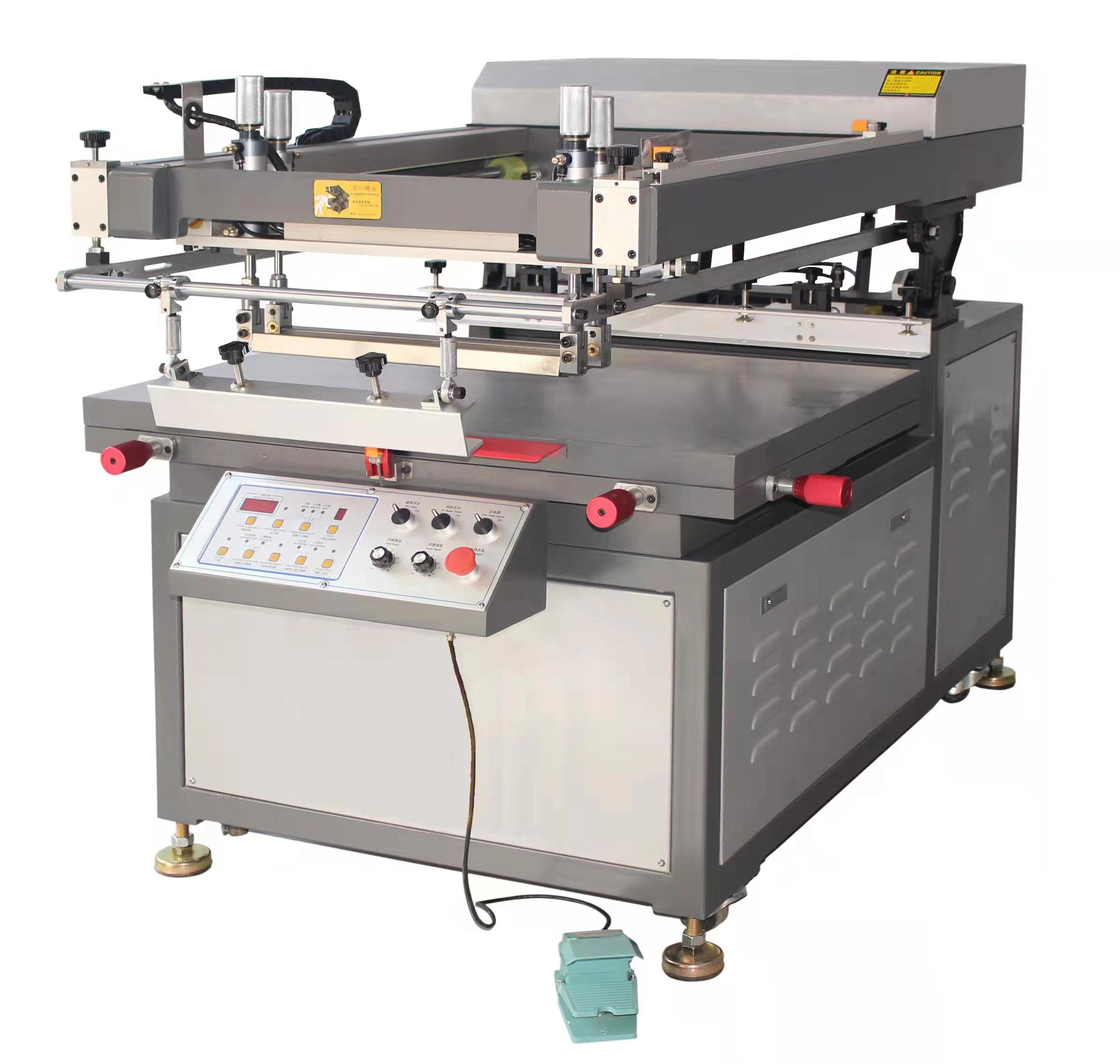 What industries is Flatbed automated screen printing loading system suitable for?