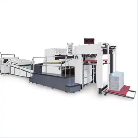 Plastic UV varnishing machine