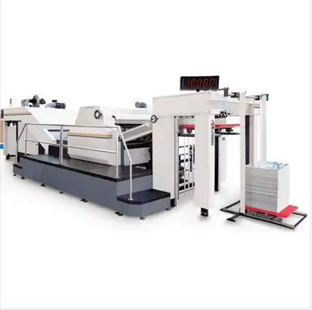 High-speed tissue UV varnishing machine