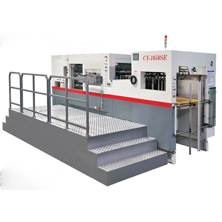 Automatic film heating die cutting and creasing machine