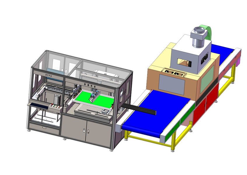 Fully Automatic High-Precision CCD Flatbed Screen Printing Machine
